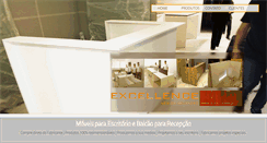 Desktop Screenshot of excellencemovelaria.com.br