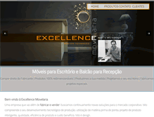 Tablet Screenshot of excellencemovelaria.com.br